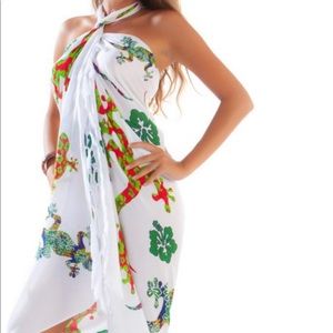 Sarong Gecko print Dress or skirt.